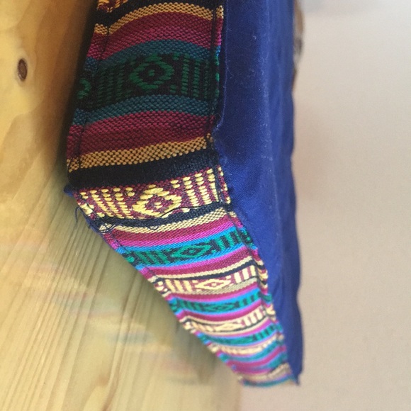 4.99 Ship NAVY (GOLDTRIM) Yoga Meditation Cushion - Picture 13 of 15